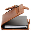 The Chesterfield Brand Lagos - Kreditkartenetui 6cc 10 cm RFID (cognac) - Markenkoffer