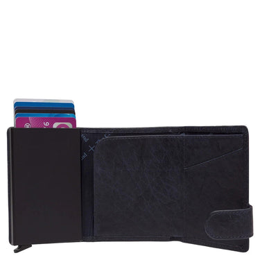 The Chesterfield Brand Portland - Kreditkartenetui 6cc 10 cm RFID (navy) - Markenkoffer