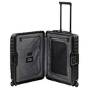 TITAN OVERSEAS - 4 - Rollen - Kabinentrolley S 55/23cm mit Vortasche (nightshade black, 55 cm) - Markenkoffer