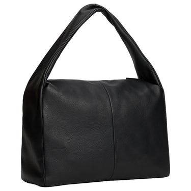 Tommy Hilfiger City Leather Hobo - Schultertasche 36 cm (black) - Markenkoffer