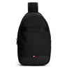 Tommy Hilfiger Nylon Travel Sling Bag - Umhängetasche 32 cm (schwarz) - Markenkoffer