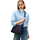 Tommy Hilfiger Popette - Schultertasche 34 cm (space blue corp) - Markenkoffer