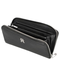 Tommy Hilfiger TH Emblem - Geldbörse L 12 cc 19 cm (schwarz) - Ansicht 4