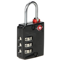 Travelite Accessoires TSA Schloss 3er Kombilock TravelSentry (schwarz) - Markenkoffer