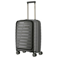 Travelite Air Base - 4-Rollen-Kabinentrolley mit Vortasche S 55 cm (anthracite) - Ansicht 2