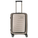 Travelite Air Base - 4 - Rollen - Kabinentrolley mit Vortasche S 55 cm (champagner) - Markenkoffer