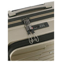 Travelite Air Base - 4 - Rollen - Kabinentrolley mit Vortasche S 55 cm (champagner) - Markenkoffer