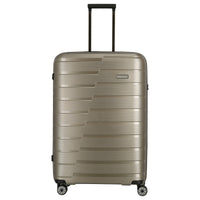 Travelite Air Base - 4-Rollen-Trolley Set 3tlg. L/M/S Vortasche (champagner) - Ansicht 2