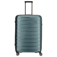 Travelite Air Base - 4-Rollen-Trolley Set 3tlg. L/M/S Vortasche (iceblue) - Ansicht 2