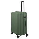 Travelite Air Stripe - 4 - Rollen - Trolley 66 cm erw. (green) - Markenkoffer