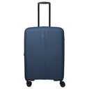 Travelite Air Stripe - 4 - Rollen - Trolley 66 cm erw. (navy) - Markenkoffer