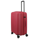 Travelite Air Stripe - 4 - Rollen - Trolley 66 cm erw. (red) - Markenkoffer