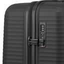 Travelite Air Stripe - 4 - Rollen - Trolley 77 cm (black) - Markenkoffer