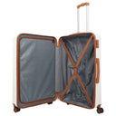 Travelite Bali - 4-Rollen-Trolley L 77 cm (weiß/cognac) - Ansicht 7
