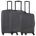 Travelite Bali - 4 - Rollen Trolley Set 3tlg. (anthrazit) - Markenkoffer