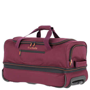 Travelite Basics - Rollenreisetasche 51/64L 55 cm erw. (bordeaux) - Markenkoffer