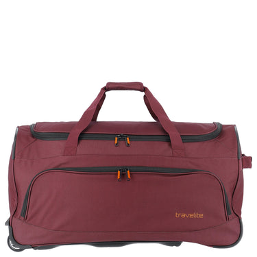Travelite Basics Fresh - Rollenreisetasche 89L 71 cm (bordeaux) - Markenkoffer