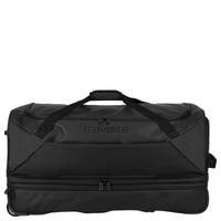 Travelite Basics - Rollenreisetasche Plane 98/119L 70 cm erw. (black) - Markenkoffer