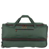 Travelite Basics - Rollenreisetasche 98/119L 70 cm erw. (dunkelgrün) - Markenkoffer