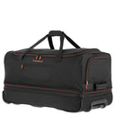 Travelite Basics - Rollenreisetasche 98/119L 70 cm erw. (schwarz) - Markenkoffer