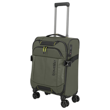 Travelite Briize - 4 - Rollen - Kabinentrolley S 55 cm (khaki) - Markenkoffer