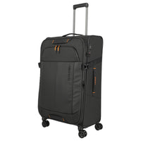 Travelite Briize - 4 - Rollen - Trolley L 78 cm erw. (schwarz) - Markenkoffer