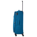 Travelite Chios - 4 - Rollen - Trolley L 78 cm erw. (petrol) - Markenkoffer
