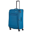 Travelite Chios - 4-Rollen-Trolley L 78 cm erw. (petrol) - Ansicht 2