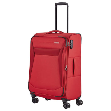 Travelite Chios - 4 - Rollen - Trolley M 67 cm erw. (rot) - Markenkoffer