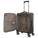 Travelite Crosslite - 4 - Rollen - Kabinentrolley S 55 cm (oliv) - Markenkoffer