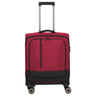 Travelite Crosslite - 4-Rollen-Kabinentrolley S 55 cm (red)