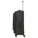Travelite Crosslite - 4 - Rollen - Trolley L 77 cm erw. (black) - Markenkoffer