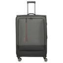 Travelite Crosslite - 4 - Rollen - Trolley XL 81 cm erw. (oliv) - Markenkoffer