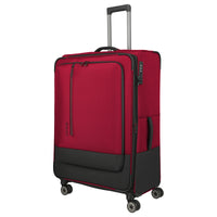 Travelite Crosslite - 4 - Rollen - Trolley XL 81 cm erw. (red) - Markenkoffer