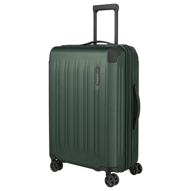 Travelite Dynamiic - 4 - Rollen - Trolley M 66 cm erw. (grün) - Markenkoffer