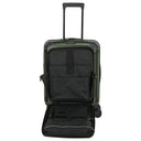 Travelite Millennium - 4 - Rollen - Kabinentrolley mit Vortasche S 55 cm (pine green) - Markenkoffer