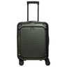 Travelite Millennium - 4-Rollen-Kabinentrolley mit Vortasche S 55 cm (pine green)