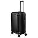 Travelite Millennium - 4 - Rollen - Trolley M 67 cm erw. (black) - Markenkoffer