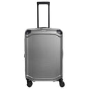 Travelite Millennium - 4 - Rollen - Trolley M 67 cm erw. (silver) - Markenkoffer