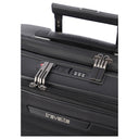 Travelite Mooby - 4 - Rollen - Kabinentrolley mit Vortasche S 55 cm (black) - Markenkoffer