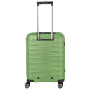 Travelite Mooby - 4 - Rollen - Kabinentrolley mit Vortasche S 55 cm (grün) - Markenkoffer