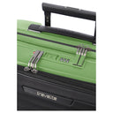 Travelite Mooby - 4 - Rollen - Kabinentrolley mit Vortasche S 55 cm (grün) - Markenkoffer