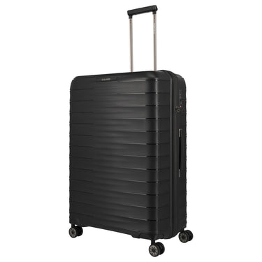 Travelite Mooby - 4 - Rollen - Trolley L 77 cm (black) - Markenkoffer