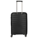 Travelite Mooby - 4 - Rollen - Trolley M 66 cm erw. (black) - Markenkoffer