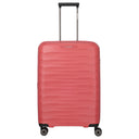 Travelite Mooby - 4 - Rollen - Trolley M 66 cm erw. (rot) - Markenkoffer