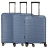 Travelite Mooby - 4 - Rollen - Trolley Set L/M/S 3tlg. erw. (marine) - Markenkoffer
