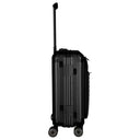 Travelite Next - 4 - Rollen - Kabinentrolley mit Vortasche S 55 cm (black) - Markenkoffer