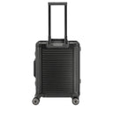 Travelite Next - 4-Rollen-Kabinentrolley mit Vortasche S 55 cm (black) - Ansicht 4