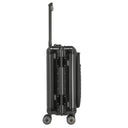 Travelite Next - 4-Rollen-Kabinentrolley mit Vortasche S 55 cm (black) - Ansicht 5