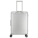 Travelite Next - 4 - Rollen - Trolley M 67 cm (silber) - Markenkoffer